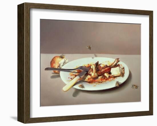 Pollo Alla Diavolo, 1982-Lincoln Taber-Framed Giclee Print