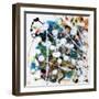 Pollock's Party II-Jodi Fuchs-Framed Art Print