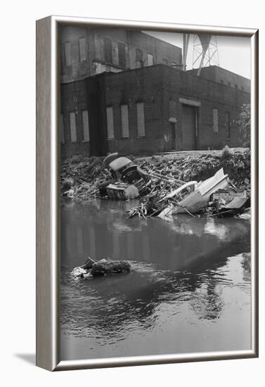 Polluted Waters of the Bronx River-Philip Gendreau-Framed Photographic Print