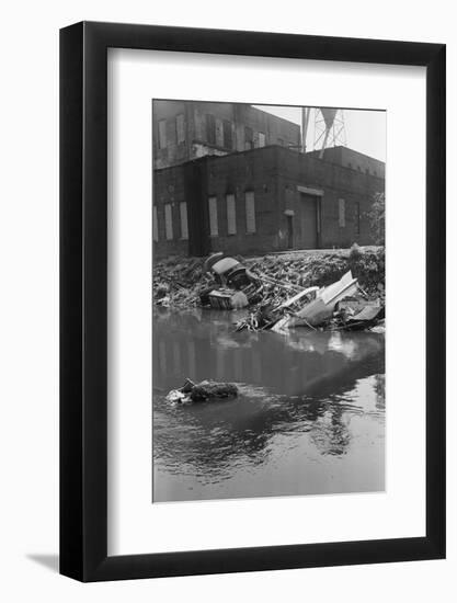 Polluted Waters of the Bronx River-Philip Gendreau-Framed Photographic Print