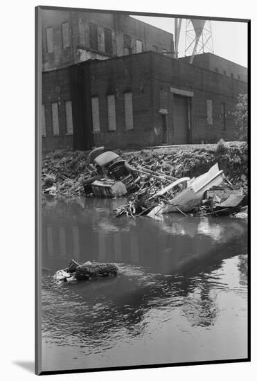 Polluted Waters of the Bronx River-Philip Gendreau-Mounted Photographic Print