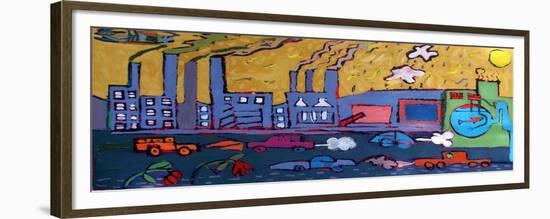 Pollution 2-Paul Powis-Framed Giclee Print