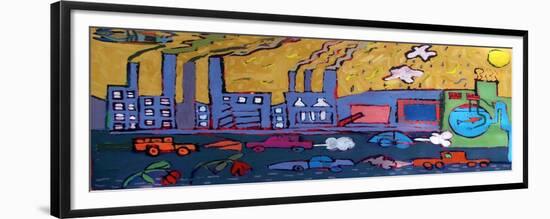 Pollution 2-Paul Powis-Framed Giclee Print