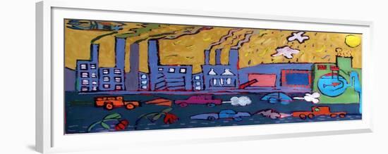 Pollution 2-Paul Powis-Framed Giclee Print