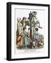 Pollution Cartoon, 1866-null-Framed Giclee Print