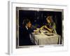 POLLYANNA, right: Mary Pickford on lobbycard, 1920.-null-Framed Art Print