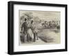 Polo at Hurlingham before the Prince and Princess of Wales-null-Framed Giclee Print