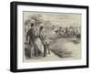 Polo at Hurlingham before the Prince and Princess of Wales-null-Framed Giclee Print
