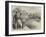 Polo at Hurlingham before the Prince and Princess of Wales-null-Framed Giclee Print