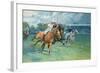 Polo at Hurlingham, the Westchester Cup, 1936-Gilbert Holiday-Framed Giclee Print