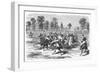 Polo at Jerome Park, 1876-null-Framed Giclee Print