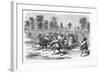 Polo at Jerome Park, 1876-null-Framed Giclee Print