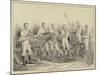 Polo at Munnipoor, the Calcutta Polo Club-null-Mounted Giclee Print