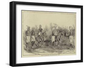 Polo at Munnipoor, the Munnipoories' Team-null-Framed Giclee Print