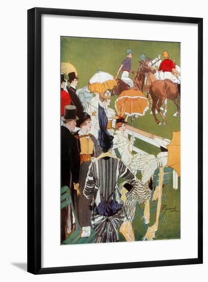 Polo at Ranelagh-null-Framed Giclee Print