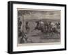 Polo by Moonlight in Malta, the Match Between Army and Navy Teams-John Charlton-Framed Giclee Print