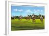 Polo Game-null-Framed Art Print