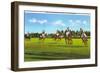 Polo Game-null-Framed Art Print