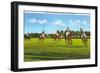 Polo Game-null-Framed Art Print