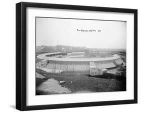 Polo Grounds, NY Giants, Baseball Photo - New York, NY-Lantern Press-Framed Art Print