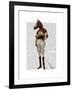 Polo Horse Full-Fab Funky-Framed Art Print