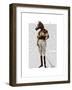 Polo Horse Full-Fab Funky-Framed Art Print