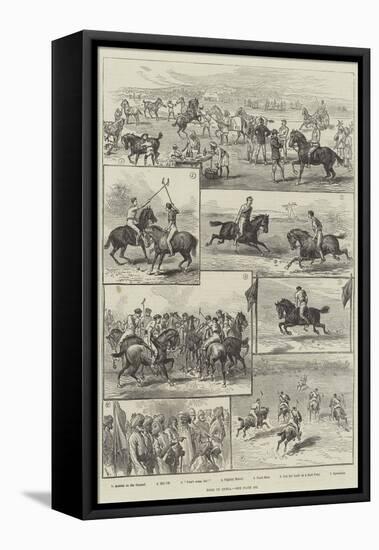 Polo in India-null-Framed Stretched Canvas