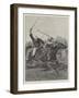 Polo in India-Richard Caton Woodville II-Framed Giclee Print