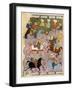 Polo in Persia in the 10th Century-null-Framed Giclee Print