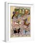 Polo in Persia in the 10th Century-null-Framed Giclee Print