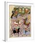 Polo in Persia in the 10th Century-null-Framed Giclee Print