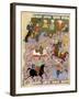 Polo in Persia in the 10th Century-null-Framed Giclee Print