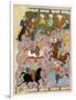 Polo in Persia in the 10th Century-null-Framed Premium Giclee Print