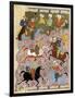 Polo in Persia in the 10th Century-null-Framed Premium Giclee Print