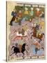 Polo in Persia in the 10th Century-null-Stretched Canvas