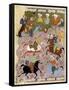 Polo in Persia in the 10th Century-null-Framed Stretched Canvas