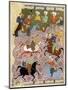 Polo in Persia in the 10th Century-null-Mounted Premium Giclee Print