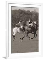 Polo In The Park I-Ben Wood-Framed Giclee Print