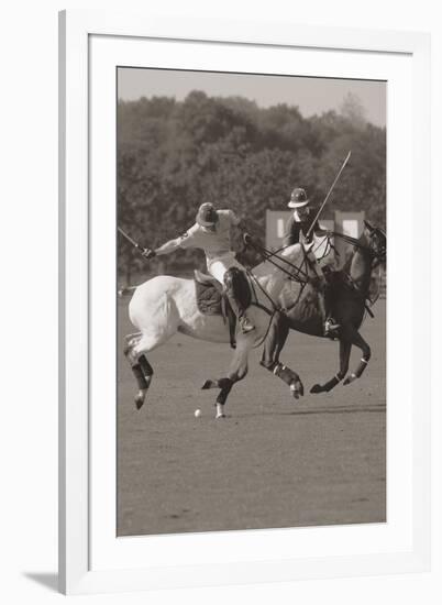 Polo In The Park I-Ben Wood-Framed Giclee Print