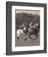 Polo In The Park I-Ben Wood-Framed Art Print