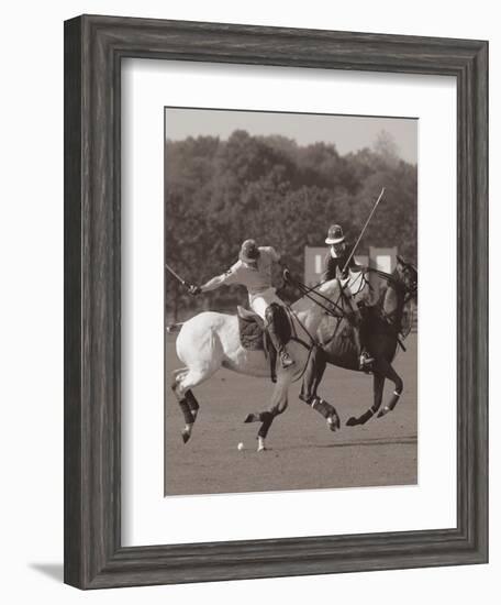 Polo In The Park I-Ben Wood-Framed Art Print