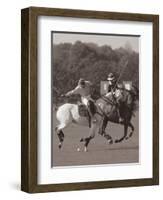 Polo In The Park I-Ben Wood-Framed Art Print