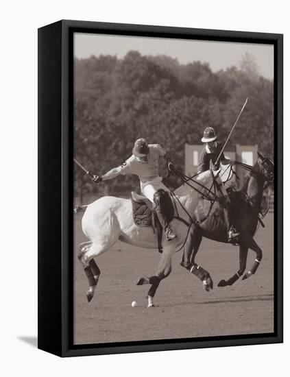 Polo In The Park I-Ben Wood-Framed Stretched Canvas