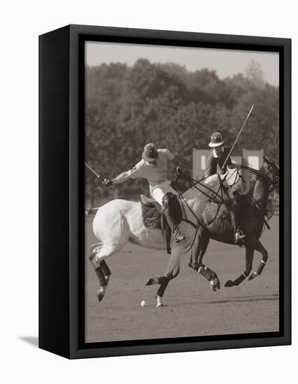 Polo In The Park I-Ben Wood-Framed Stretched Canvas