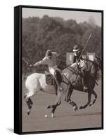 Polo In The Park I-Ben Wood-Framed Stretched Canvas