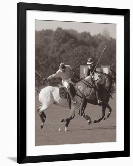 Polo In The Park I-Ben Wood-Framed Art Print