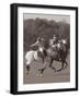 Polo In The Park I-Ben Wood-Framed Premium Giclee Print