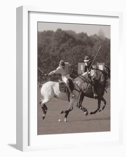 Polo In The Park I-Ben Wood-Framed Premium Giclee Print