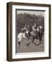 Polo In The Park I-Ben Wood-Framed Premium Giclee Print