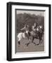 Polo In The Park I-Ben Wood-Framed Premium Giclee Print